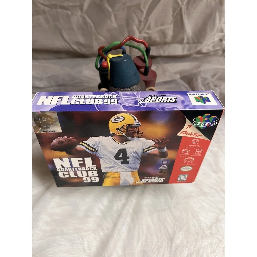 NFL Quarterback Club 99 (Nintendo 64 | N64) CIB 100% Complete w/ Manual & Poster